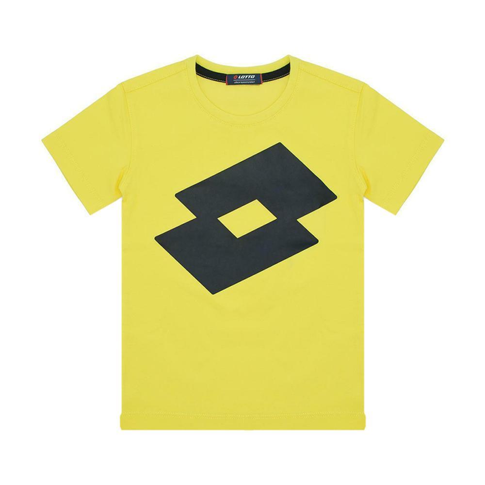 lotto t-shirt lotto. giallo