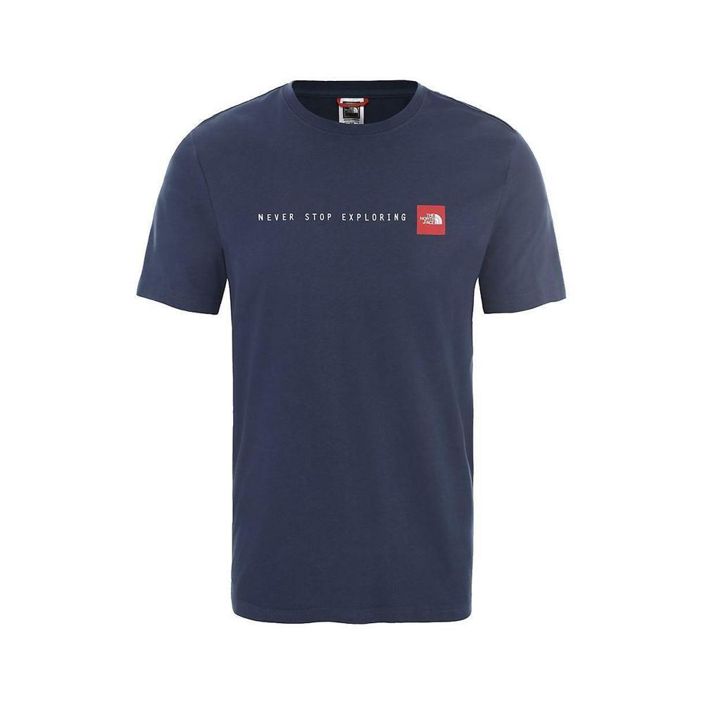 the north face t-shirt the north face. blu