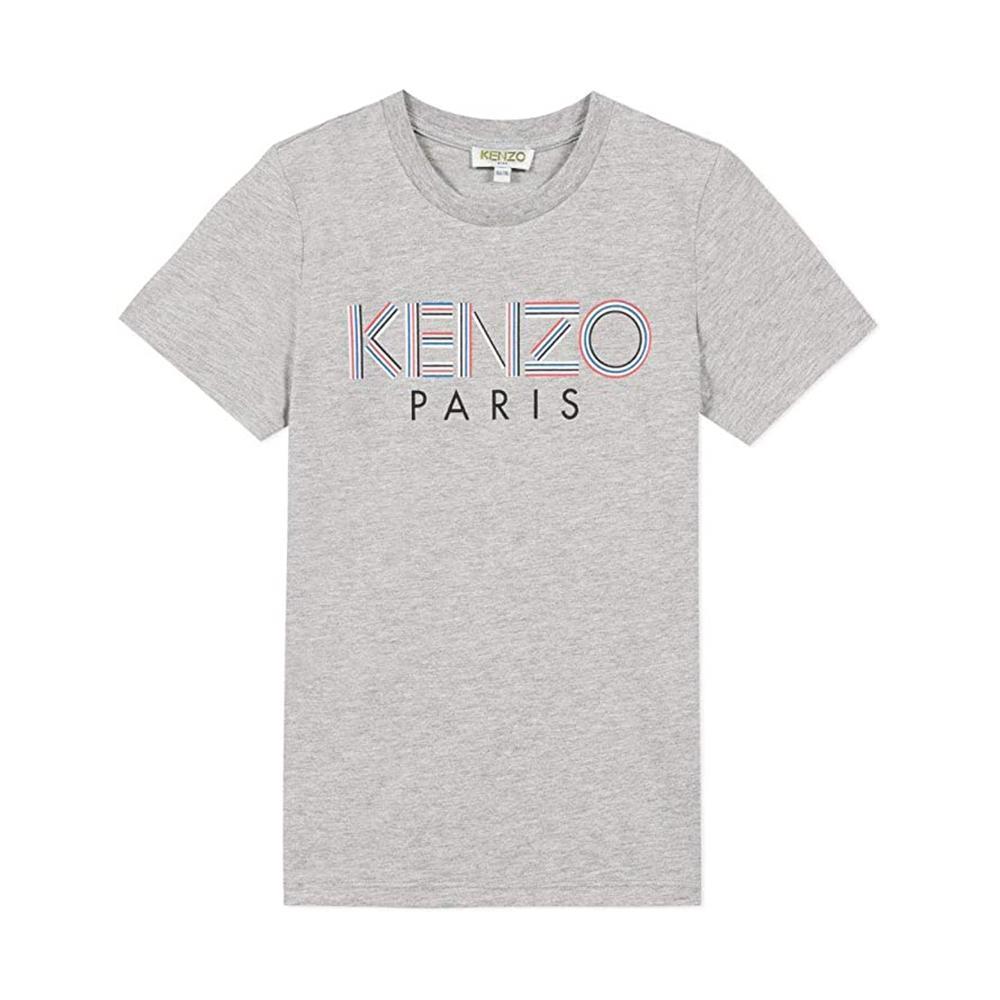 kenzo t-shirt kenzo. grigio