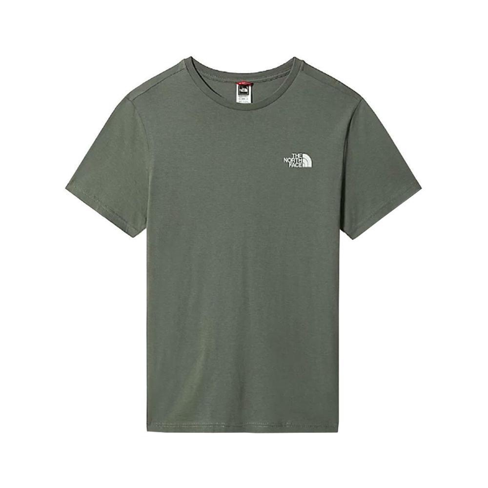 the north face t-shirt the north face. verde militare