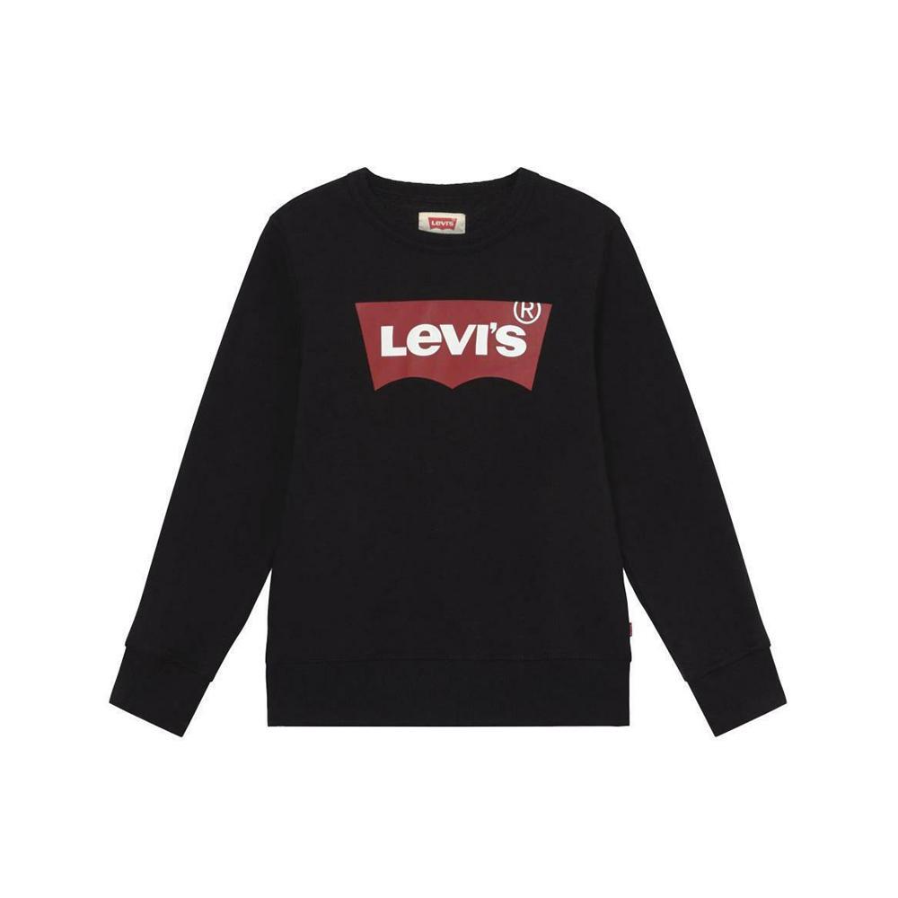 levis felpa levi's. nero/rosso - foto 1