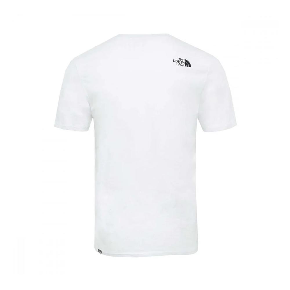 the north face t-shirt the north face. bianco/nero - foto 2