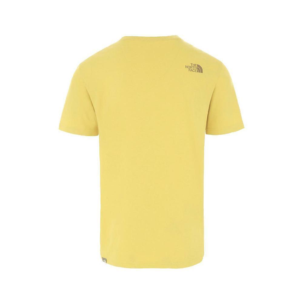 the north face t-shirt the north face. giallo