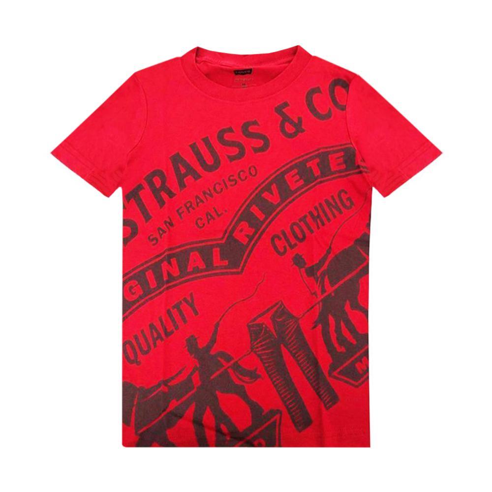 levis t-shirt levi's. rosso