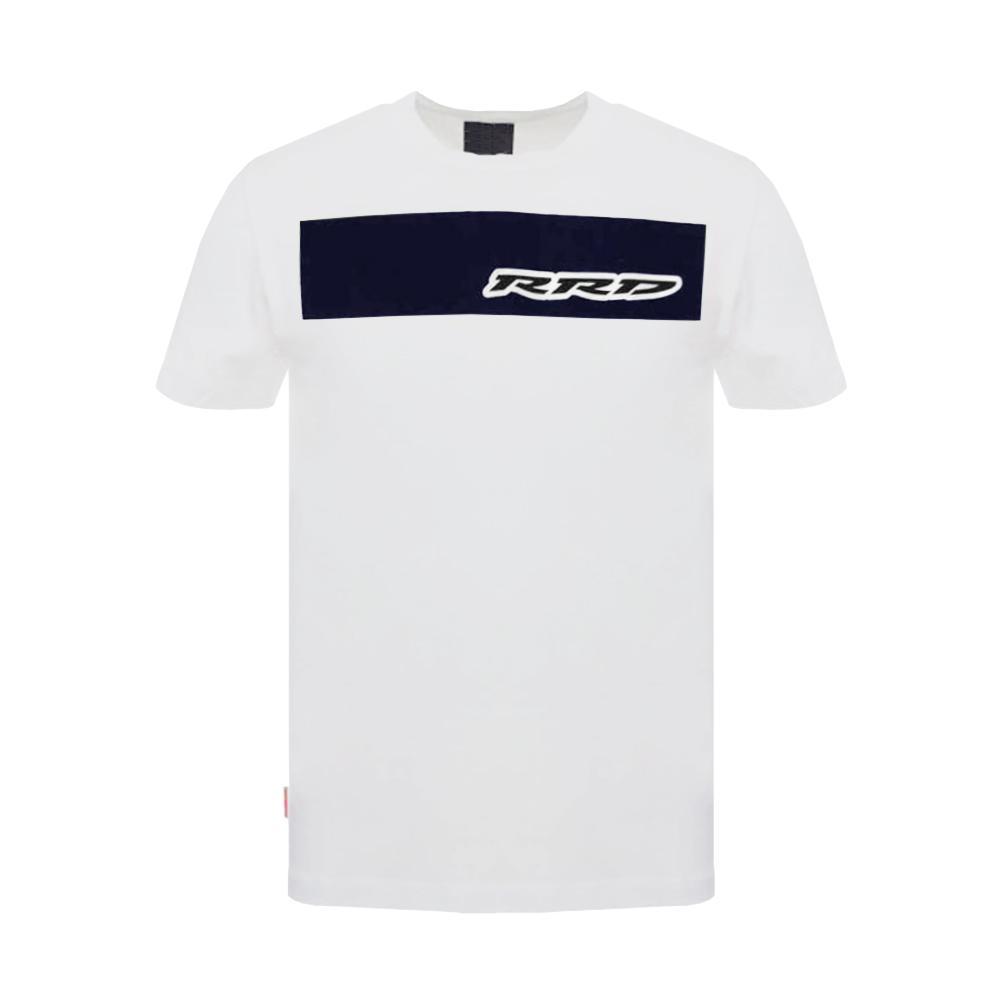 rrd t-shirt rrd. bianco/blu