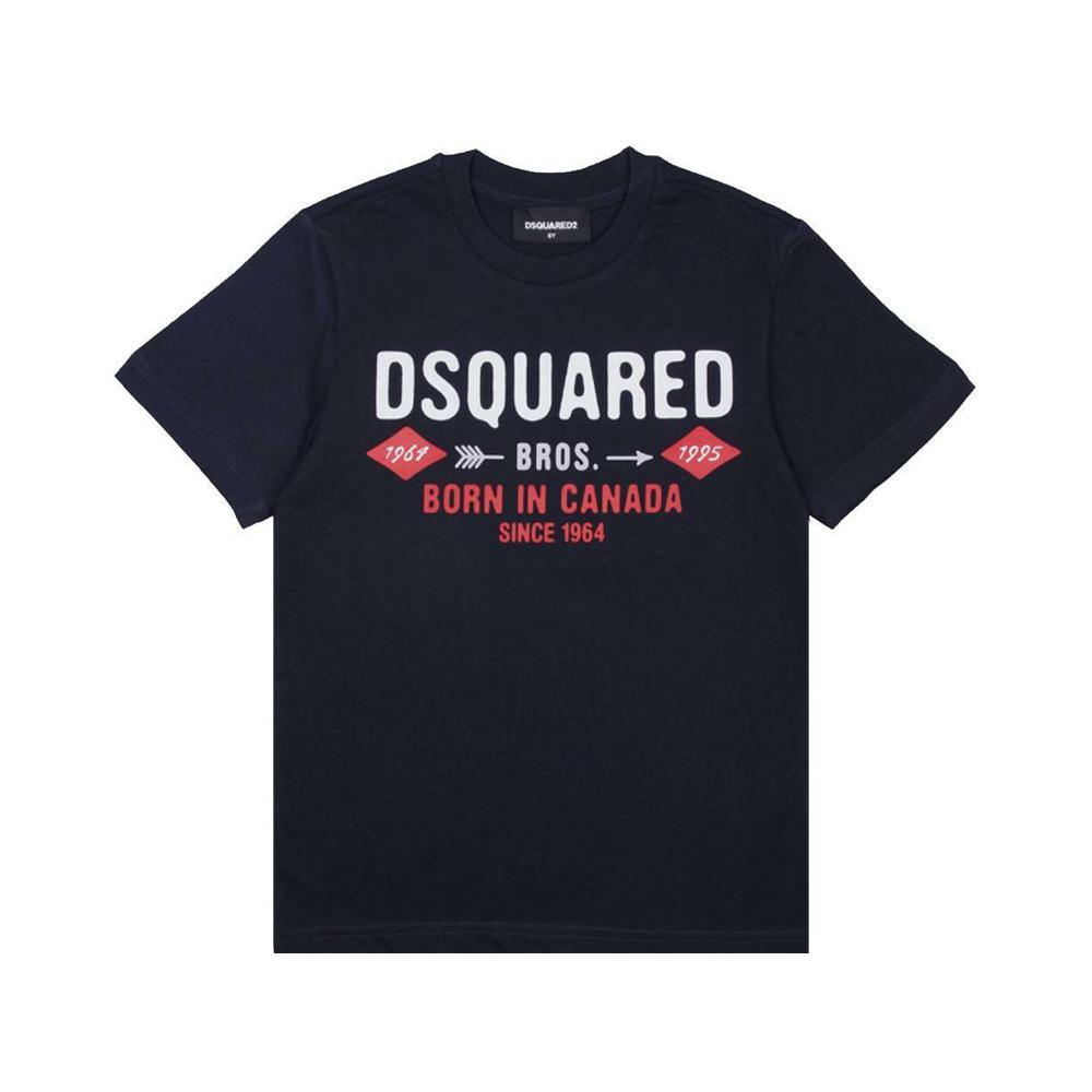 dsquared dsquared t-shirt. blu