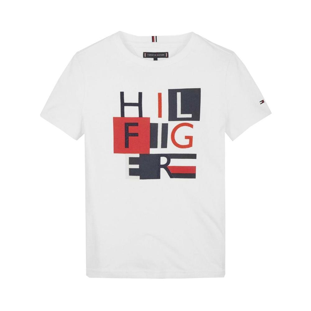 tommy hilfiger t-shirt tommy hilfiger. bianco