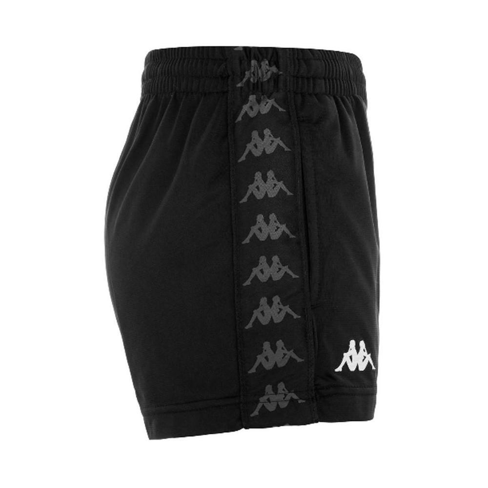 kappa shorts kappa. nero/bianco antico - foto 2