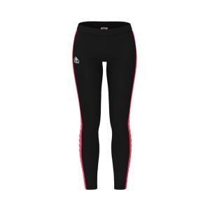 Leggings . nero/fucsia