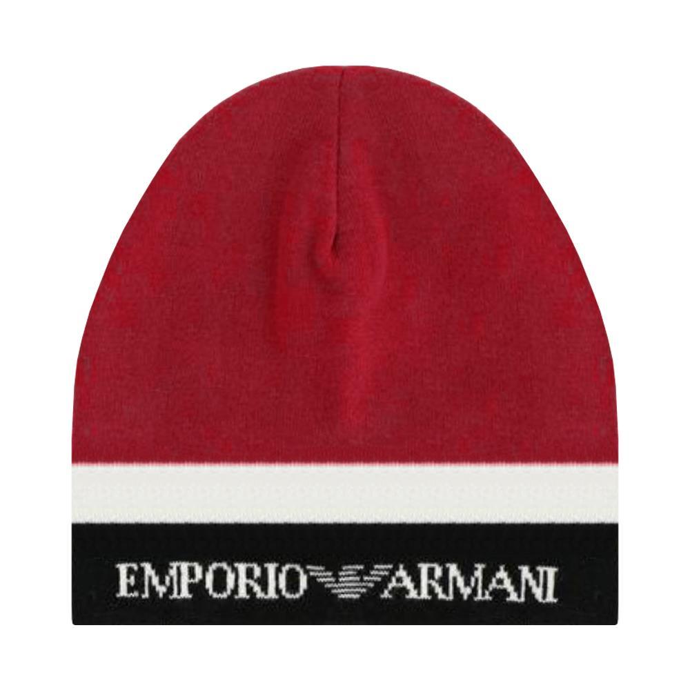 emporio cappello emporio. rosso/bianco/nero