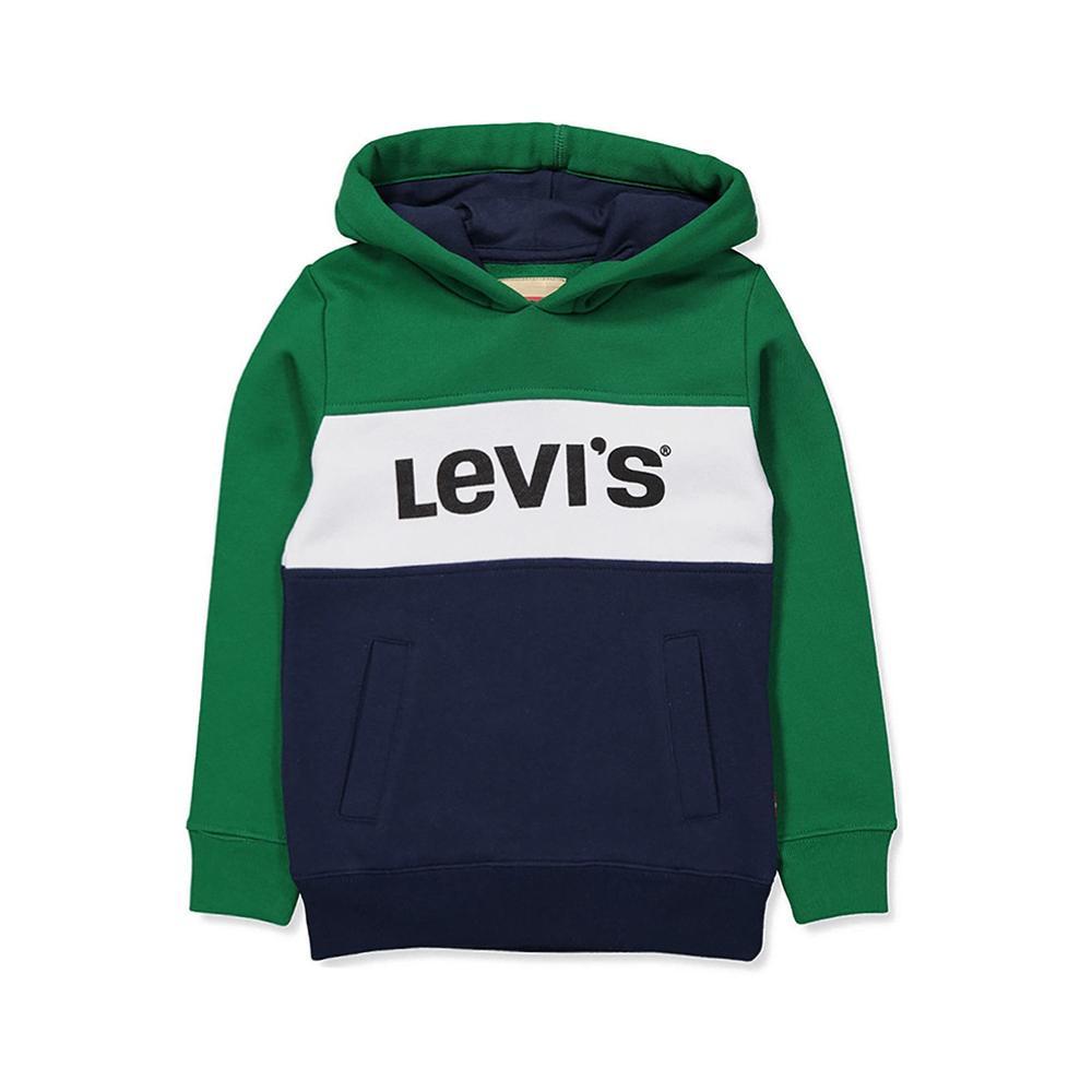 levis felpa levi's. verde/bianco/blu - foto 1