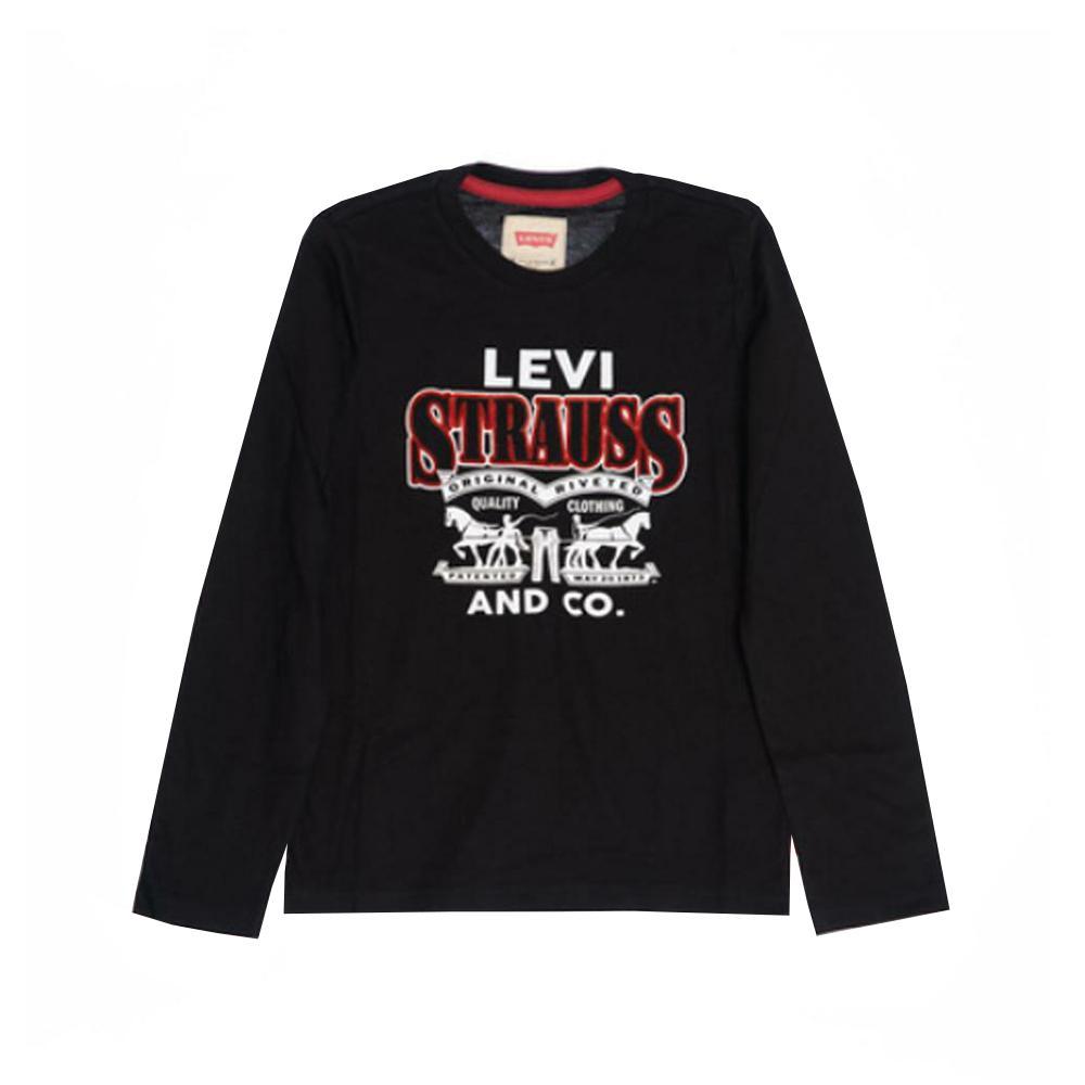 levis t-shirt levi's. nero