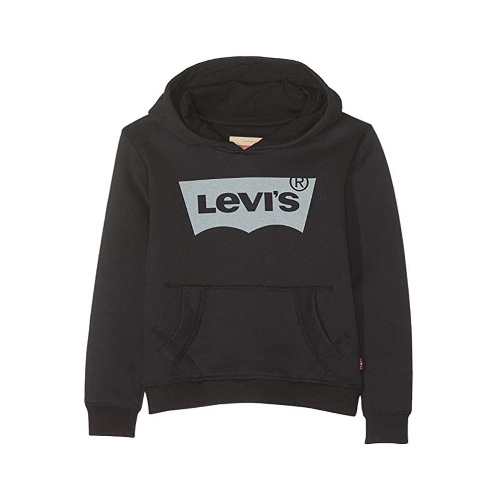 levis felpa levi's. nero/grigio