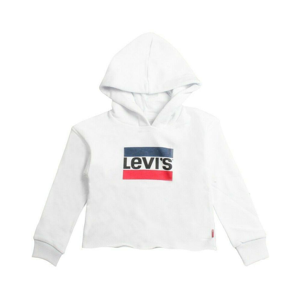 levis felpa levi's. bianco