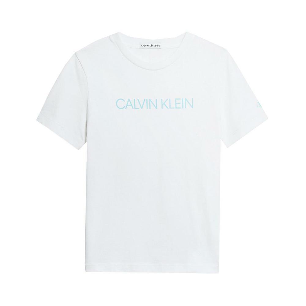 calvin klein t-shirt calvin klein. bianco/blu - foto 1