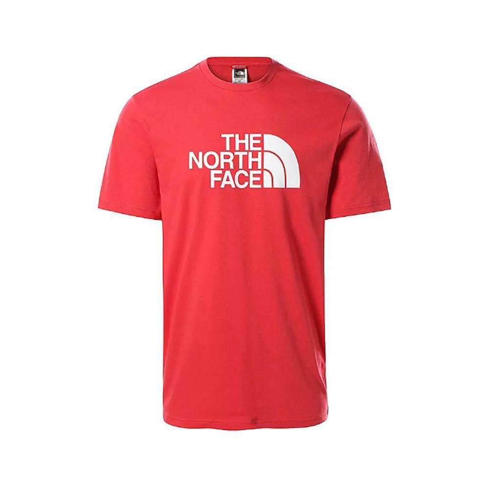 the north face t-shirt the north face. rosso/bianco - foto 1