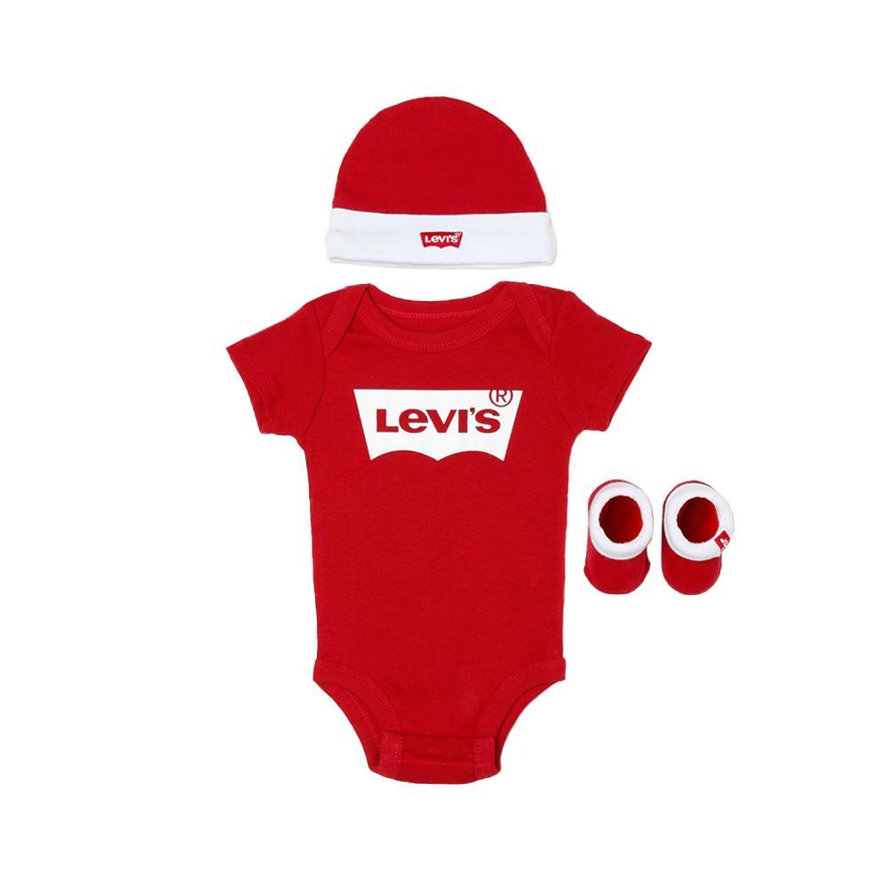 levis set levi's. rosso