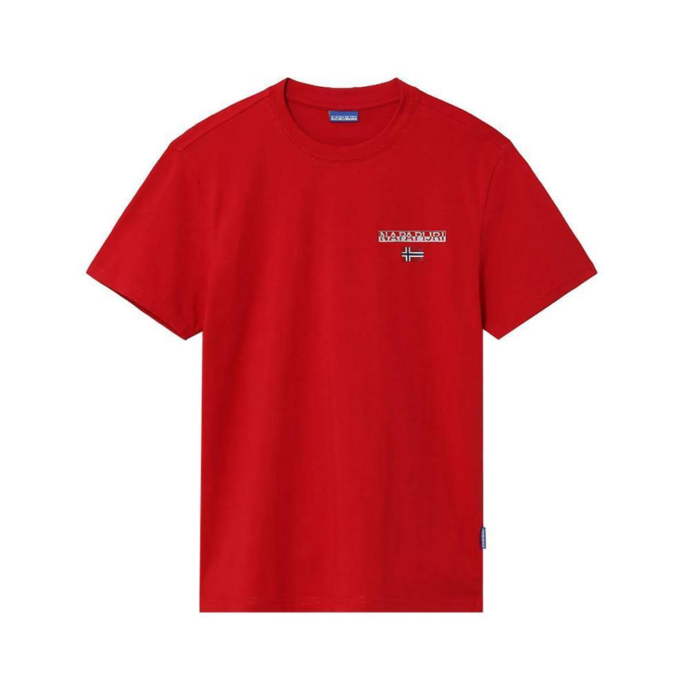 napapijri t-shirt napapijri. rosso