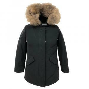 Woolrich Giaccone Parka Bambina Nero WKOU0111FR