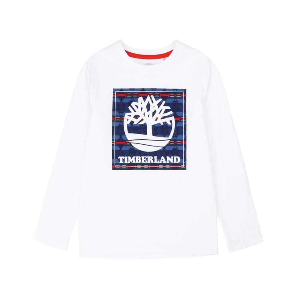 timberland t-shirt timberland. bianco