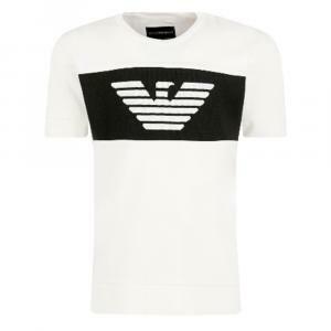 T-shirt  armani bambino bianco 6g4tj3-4j2pz