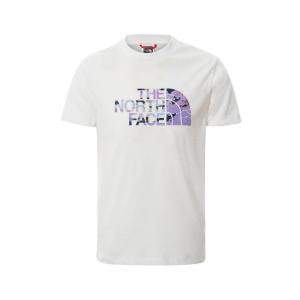 T-shirt . bianco/viola