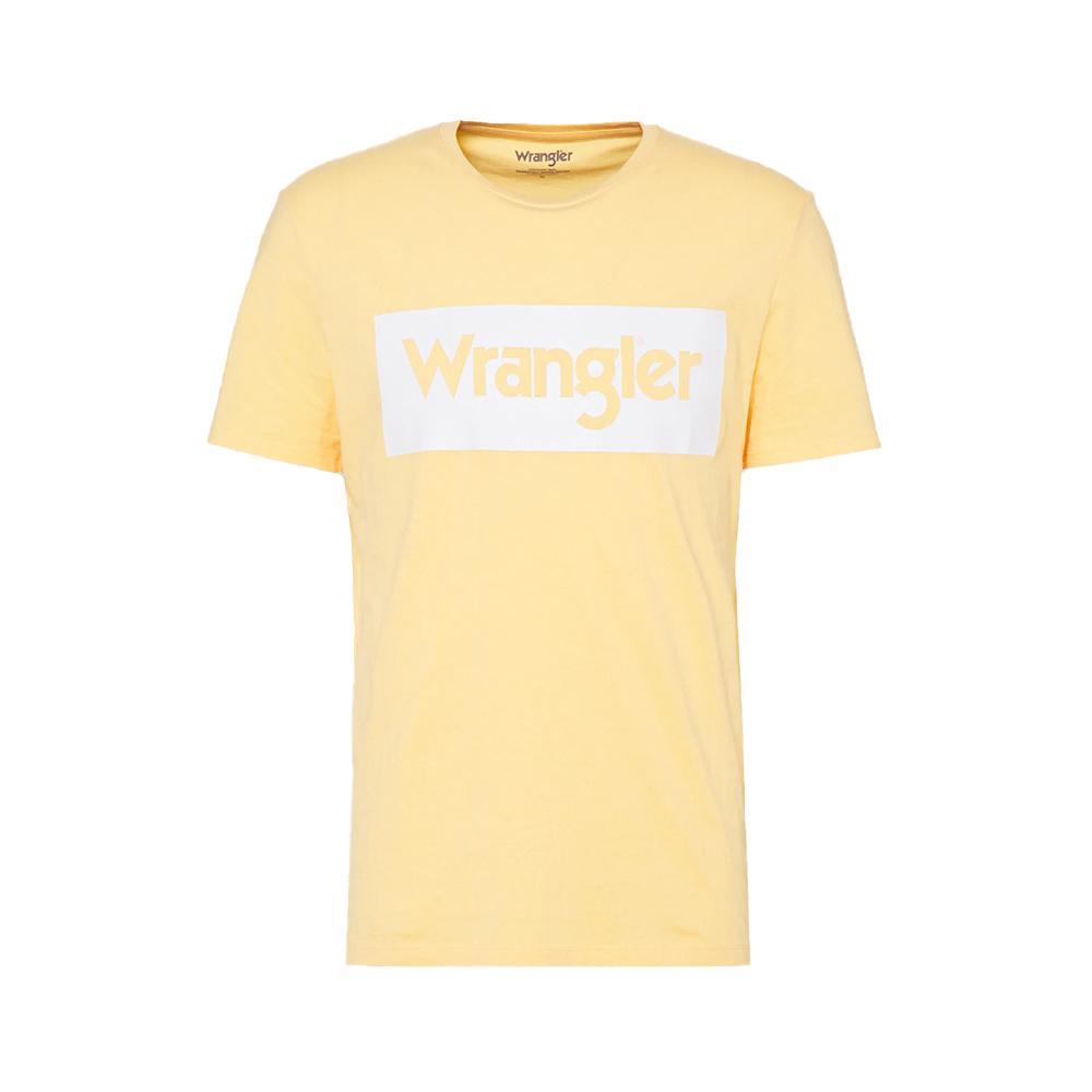 wrangler t-shirt wrangler. mango/bianco