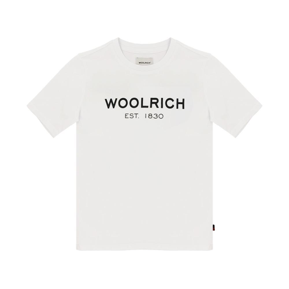 woolrich t-shirt woolrich. bianco