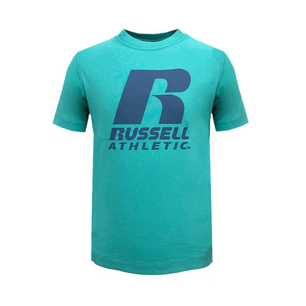 russell athletic t-shirt russell athletic. verde acqua