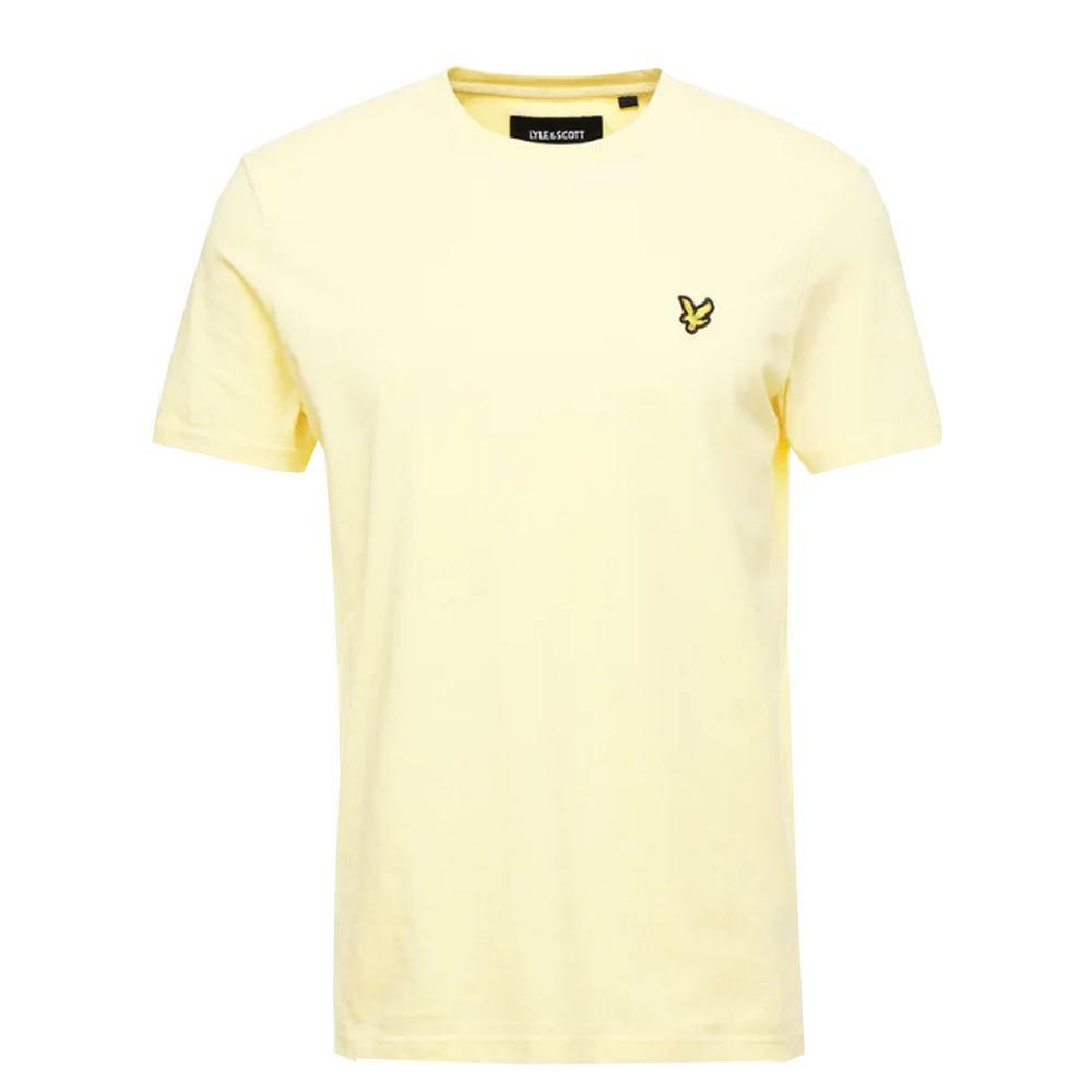 lyle&scott t-shirt lyle&scott uomo w325 giallo chiaro ts400vog - foto 1