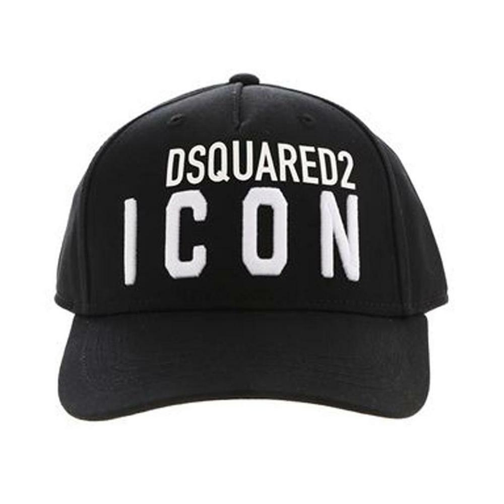 dsquared cappello dsquared. nero