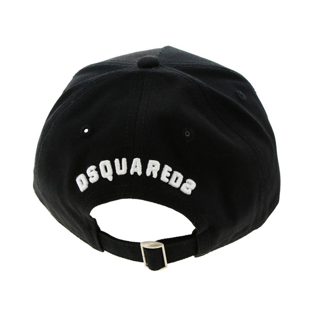 dsquared cappello dsquared. nero