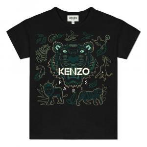 T-shirt  bambino 09p nero k25171