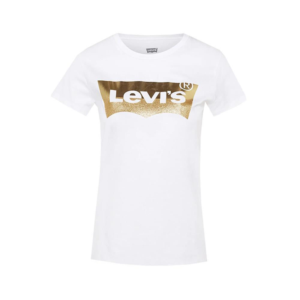 levis t-shirt levi's. bianco/oro - foto 1