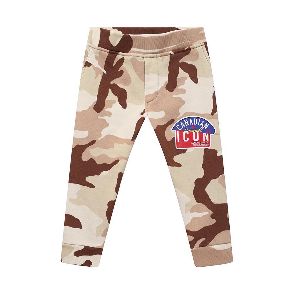 dsquared pantafelpa dsquared. camouflage/beige