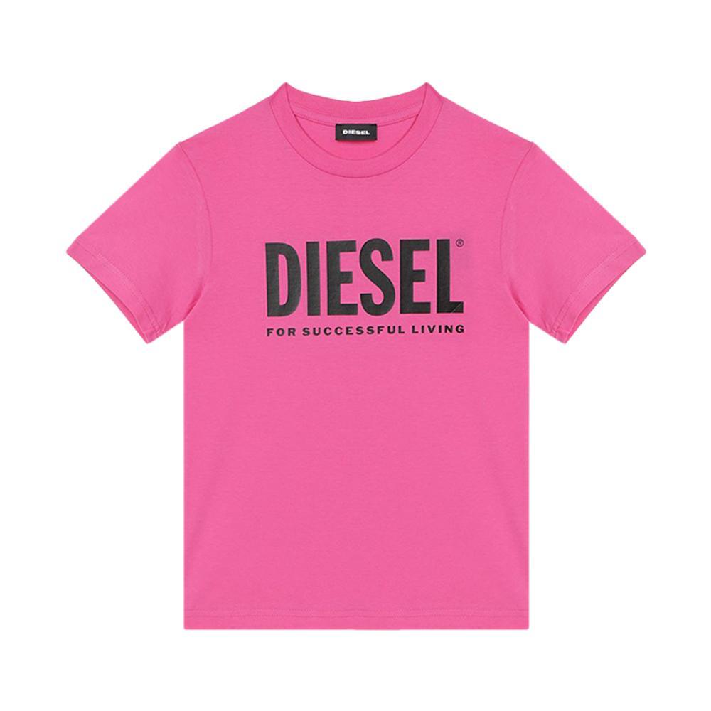 diesel t-shirt diesel. fucsia