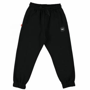 Pant.felpa  nero f-preston03-m