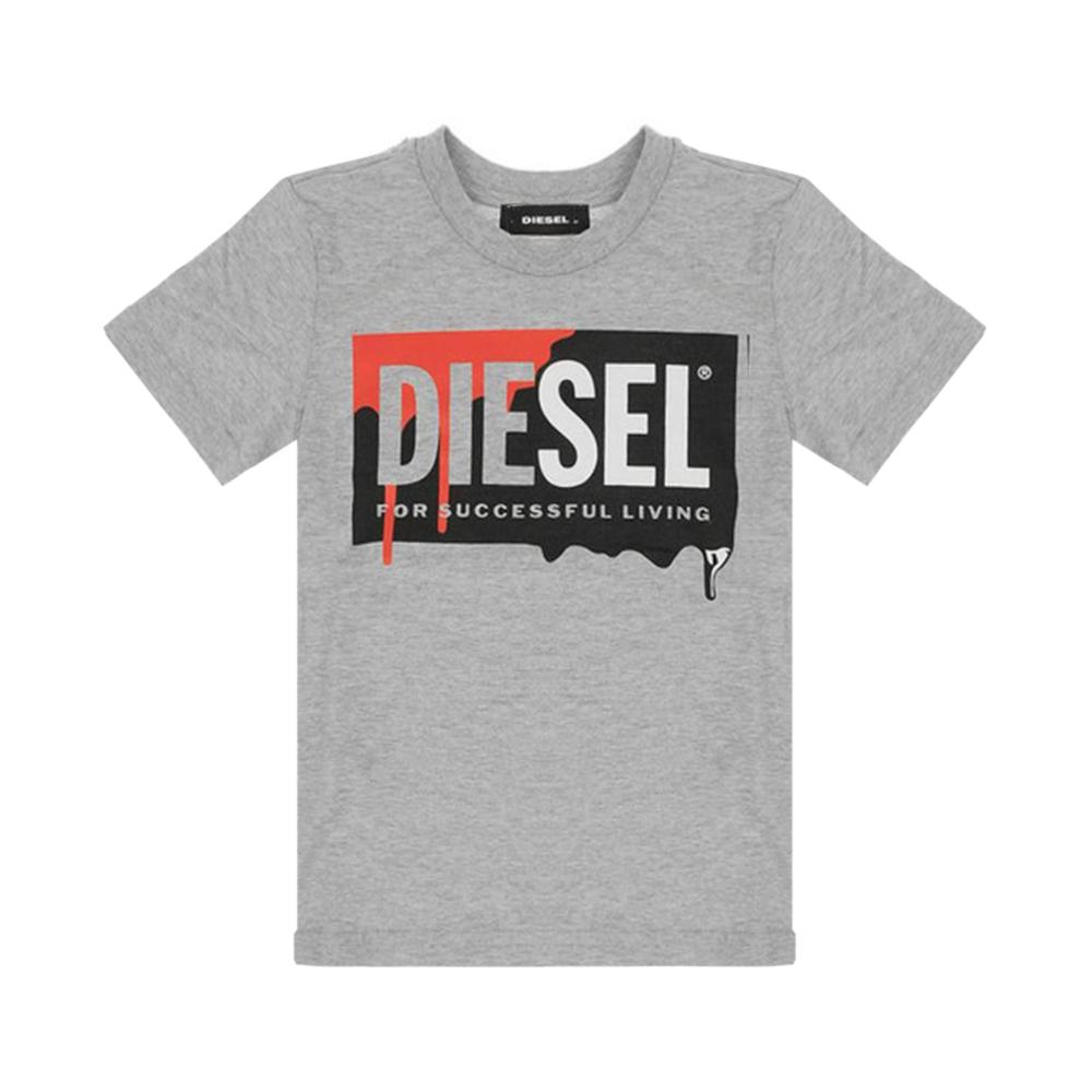 diesel t-shirt diesel. grigio