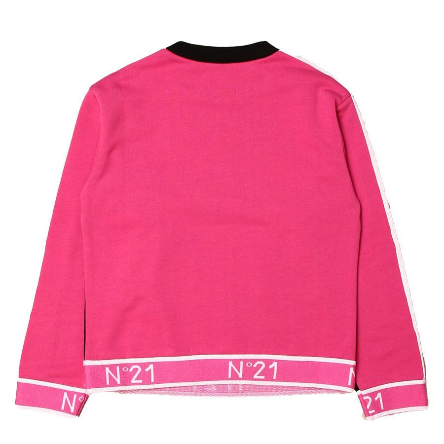 n21 felpa n21. fucsia