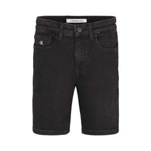 Bermuda jeans . nero