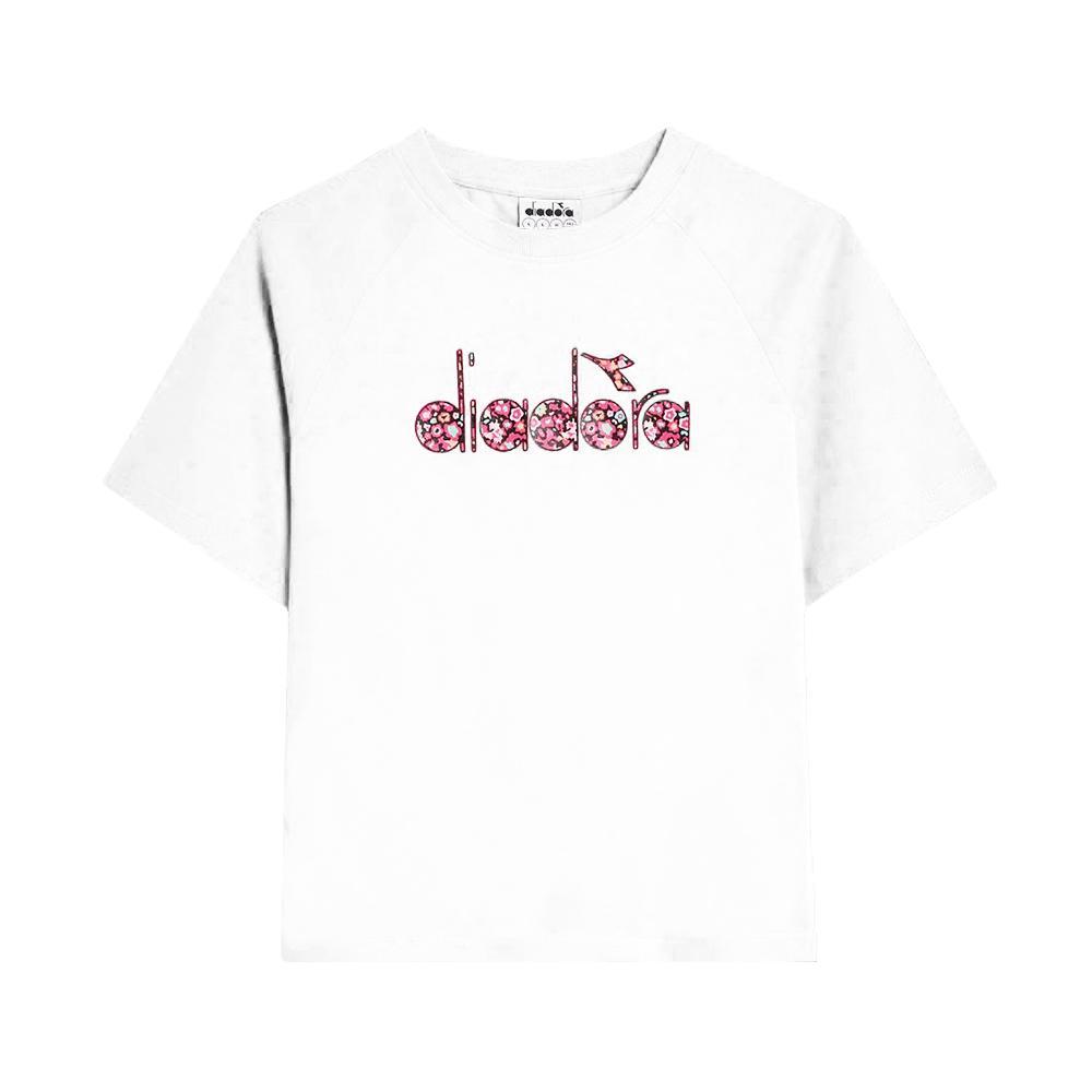 diadora t-shirt diadora. bianco