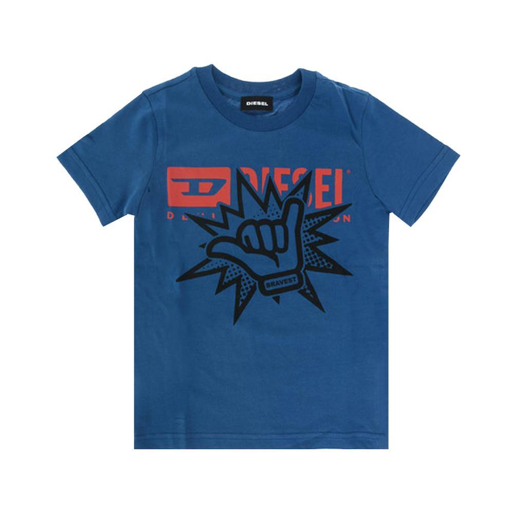 diesel t-shirt diesel. royal