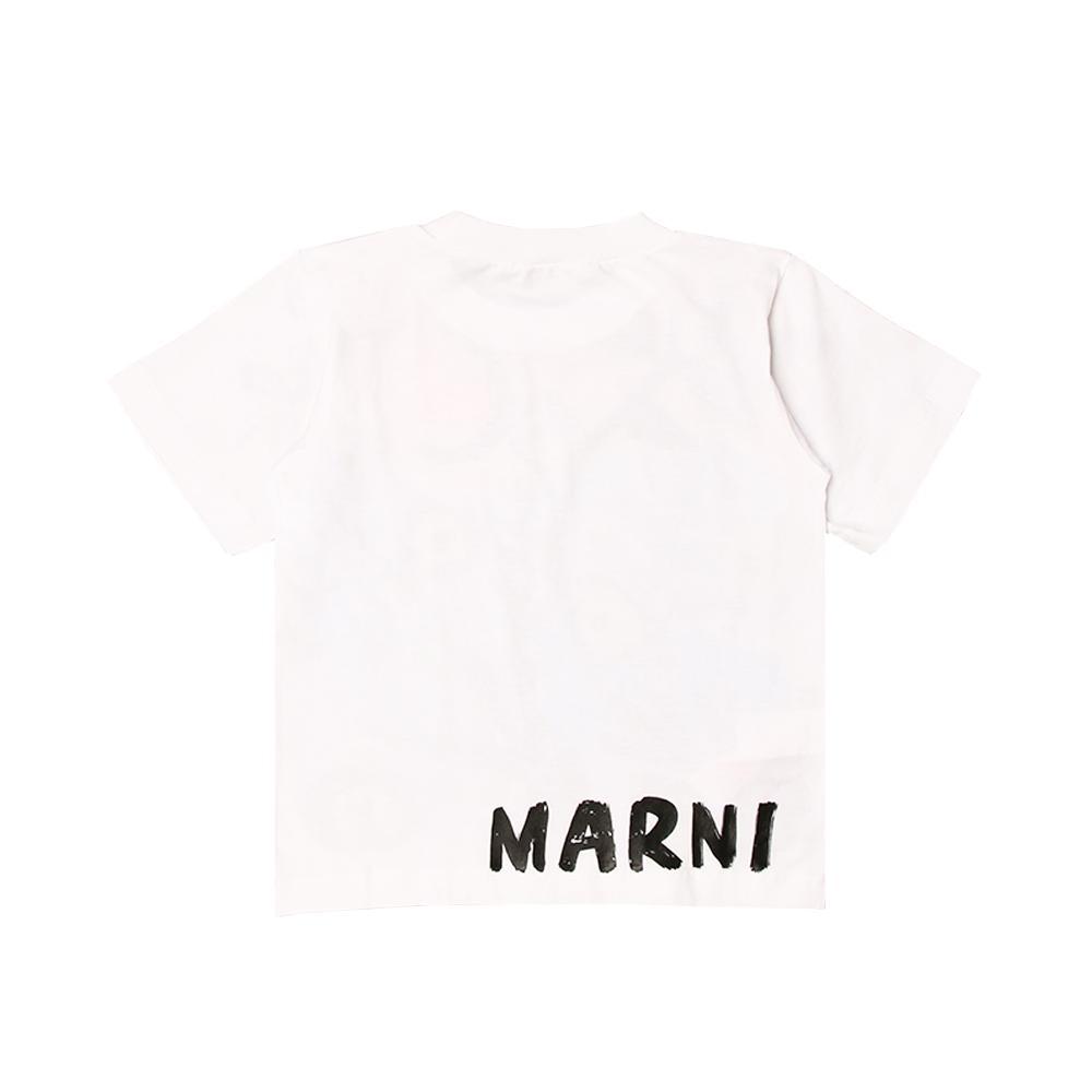 marni t-shirt marni. bianco