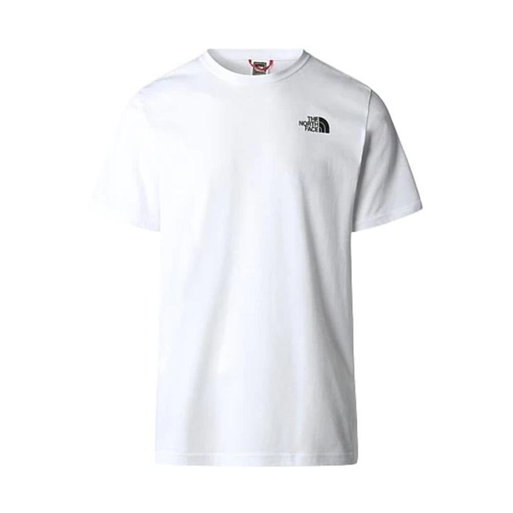 the north face t-shirt the north face. bianco/multicolore - foto 1