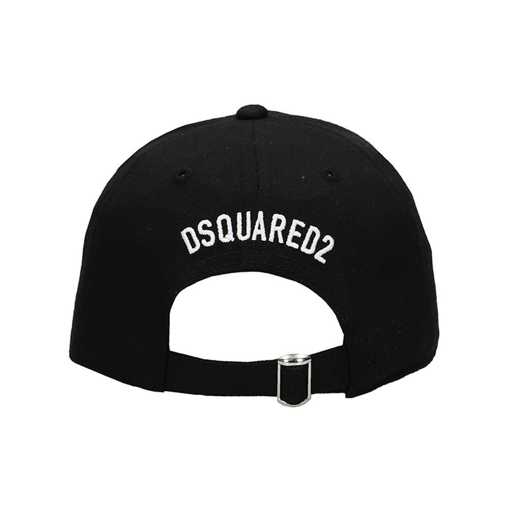 dsquared cappello dsquared. nero