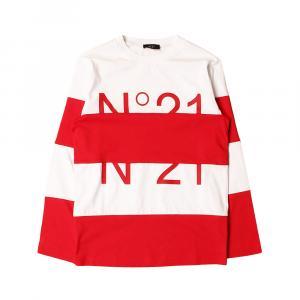 T-shirt . rosso/bianco