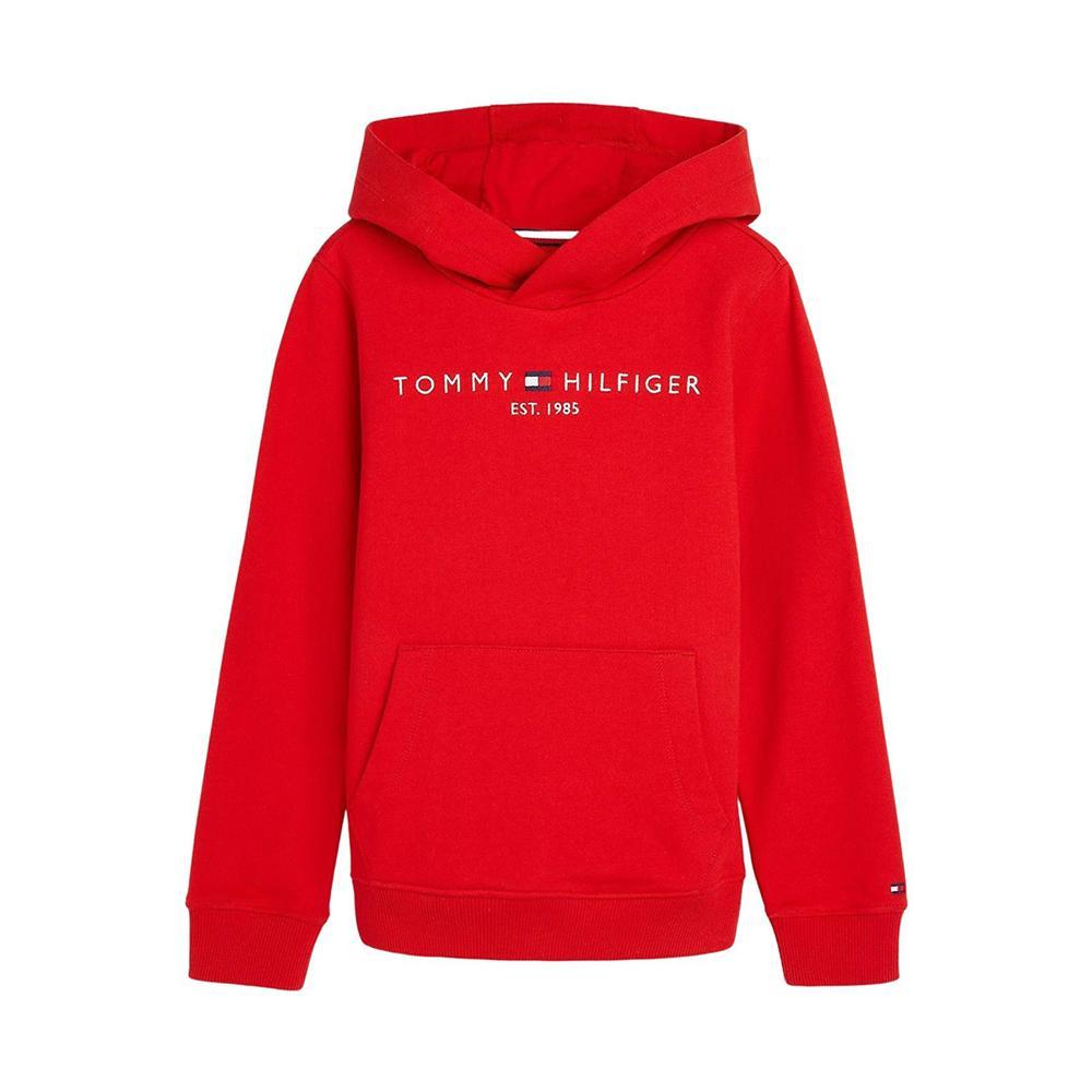 tommy hilfiger felpa tommy hilfiger. rosso