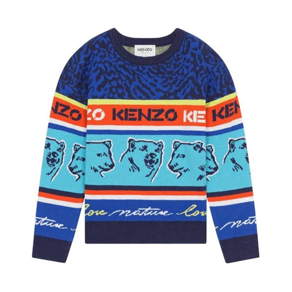 kenzo maglia kenzo. blu