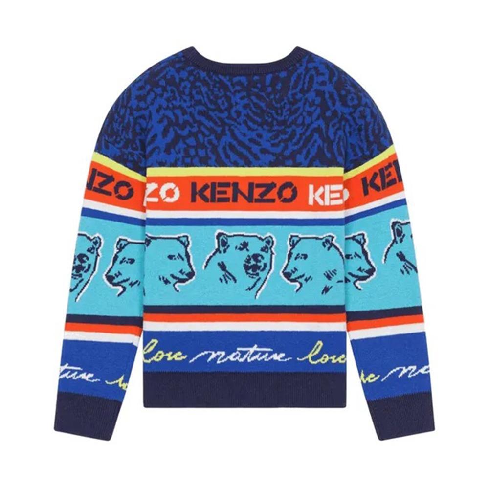 kenzo maglia kenzo. blu