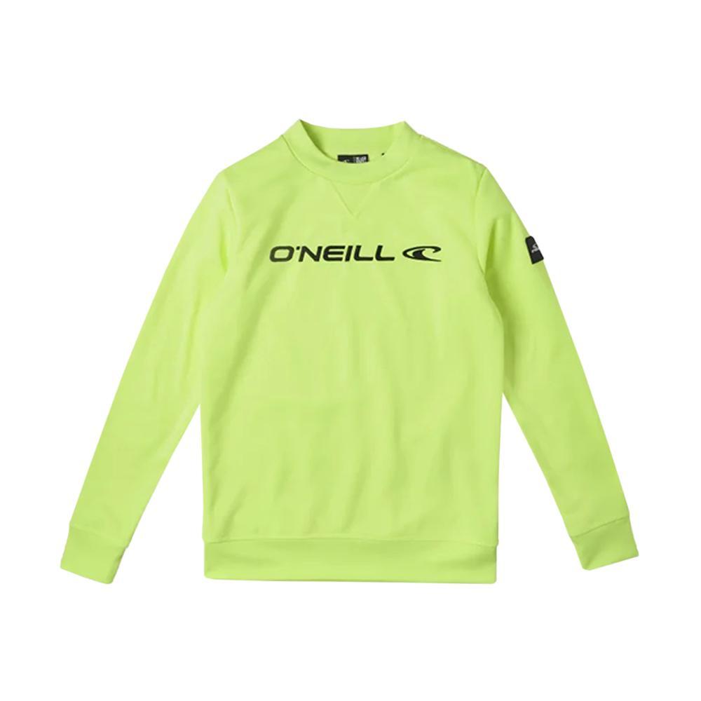 o'neill felpa o'neill. giallo fluo